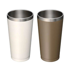 FREIZ 和平 薩圖恩彩色不倒翁水壺, 白色 + 棕色, 340ml, 1個