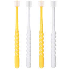 예꼬맘 360도 1단계 영유아칫솔, 혼합색상, 4개입, 1개