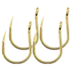 Ghost Blade 鬼刃 鈦合金長尾尖鐵板鉤, 4支, 1包