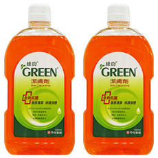 GREEN 綠的 潔膚劑, 2瓶, 1L
