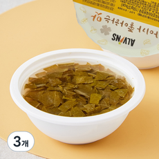 엘빈즈 한우 감자 아욱 된장국, 150g, 3개