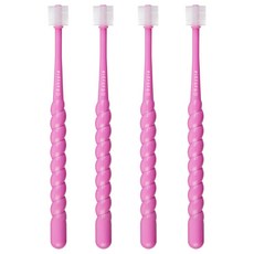 Yecomam 360度孕婦牙刷 粉色, 4支, 1組