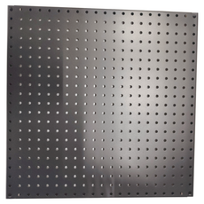 撥撥的架子 洞洞板 53x53cm (平黑) 1片