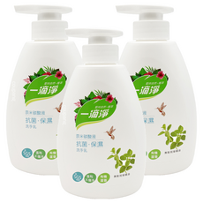 一滴淨 奈米碳酸液抗菌保濕洗手乳, 400ml, 3瓶