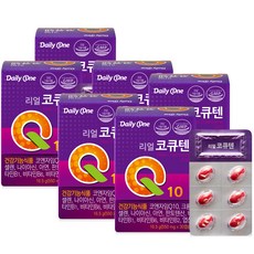Daily One 輔酶Q10綜合維他命膠囊, 6盒, 16.5g