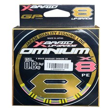 YGK X-BRAID UPGRADE OMNIUM X8 PE線 8股 150m 0.8號, 彩色, 1個