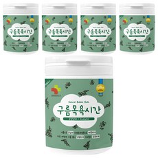 구름목욕시간 유아 입욕제 유칼립투스향, 500g, 5개