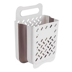 洗衣籃 附無痕貼片, 灰白色