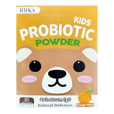 BHK's 兒童 初乳益生菌粉EX 柳橙口味, 2g, 30包, 1盒