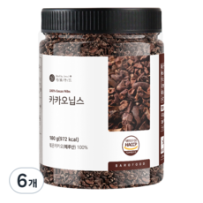 바로푸드 카카오닙스, 200g, 6개