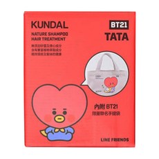 KUNDAL 昆黛爾 香甜蜜桃香洗護髮組 BT21聯名款, 1組