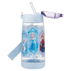 Skater PET吸管水壺, 冰雪奇緣, 480ml, 1個