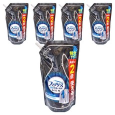 febreze 風倍清 織物雙倍除菌消臭噴霧特大補充包 涼爽清新香, 640ml, 5包