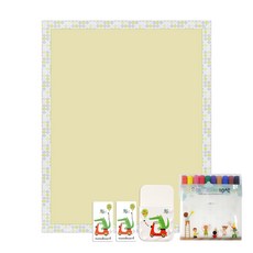 맘스보드 캔디 보드 베이직 3종 해피 앨리 세트, 캔디그린 + 옐로우, 1개