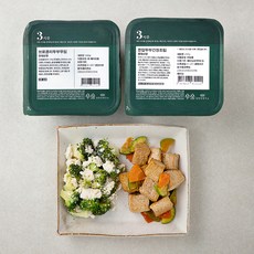 집반찬연구소 브로콜리두부무침 160g + 한입두부간장조림 250g, 410g, 1세트