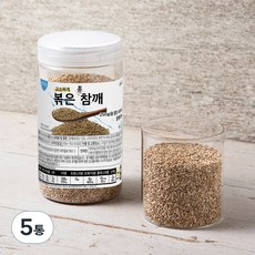 대구농산 씻어나온 볶은참깨, 250g, 5통