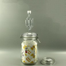 Bormioli ROCCO S型氣閘+玻璃瓶3L套組