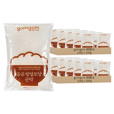gomgom 蒟蒻米 每份才26大卡 搭配米飯一起食用, 200g, 20包