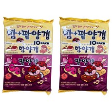 CROWN 皇冠 甜栗羊羹+紅豆羊羹組, 500g, 2袋