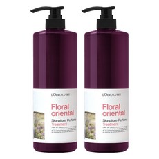 로더베르 시그니처 퍼퓸 트리트먼트 플로럴오리엔탈, 1L, 2개
