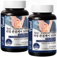 Funeat MSM保健錠, 60顆, 2罐