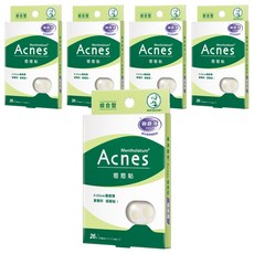 MENTHOLATUM 曼秀雷敦 Acnes 台灣公司貨 痘痘貼 極致薄綜合型, 26片, 5盒