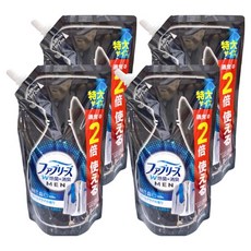 febreze 風倍清 織物雙倍除菌消臭噴霧特大補充包 涼爽清新香, 640ml, 4包