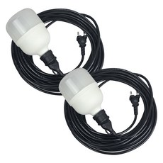 多用途工作燈 10m + LED 燈泡 30W 套組, 2套