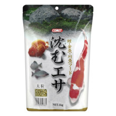 COMET 可美多 錦鯉下沉性飼料, 1kg, 1包