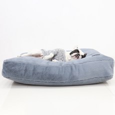 레드퍼피 네프 쉘 사각 강아지 방석, 다크그레이, 1개