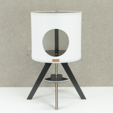 우디스팩토리 캐슬코니 캣하우스, 화이트, 1개