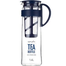 KOMAX 玻璃茶水壺, 混色, 1.4L, 1瓶