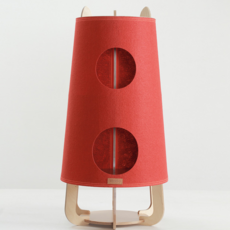 우디스팩토리 캐슬 블레어 캣하우스, 레드, 1개