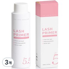 LAMONDE 大容量睫毛清潔液, 200ml, 3個