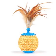 르칙 공모양 캣 장난감, 블루, 1개