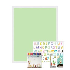 맘스보드 루나 보드 해브 세트, 루나화이트 + 그린, 1개