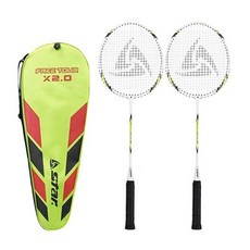 starsports 羽球拍 2p + 全罩拍套組 X33, 1套