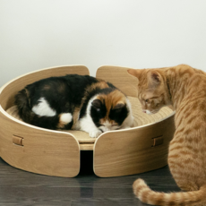 woodysfactory 貓的刮擦, 橡木