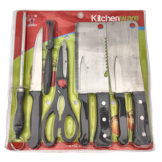 HMEDI 多用途廚房刀具8件套, 2組