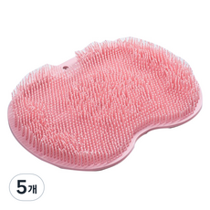 Jonipeuri 身體足部刷, 粉紅色, 5個, 1入