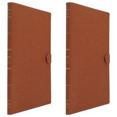 Indi Gatti 透明文件夾 20頁, 棕色, 2個