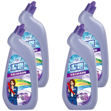 farcent 花仙子 潔霜 芳香浴廁清潔劑 薰衣草花園, 750g, 4瓶