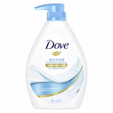 Dove 多芬 滋養柔膚沐浴露 溫和去角質 柔滑 提亮暗沉肌膚, 900g, 1瓶