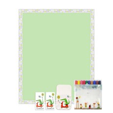 맘스보드 캔디 보드 베이직 3종 해피 앨리 세트, 캔디그린 + 그린, 1개