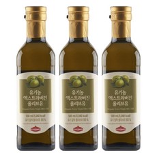 ORGA WHOLE FOODS 特級初榨橄欖油, 500ml, 3個