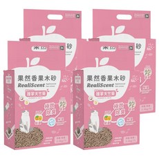 REAL POWER 瑞威 果然香果木砂, 4包, 2.5kg, 護掌天竺葵