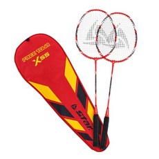 스타스포츠 배드민턴라켓 2p + 풀커버 세트 X55, 1세트