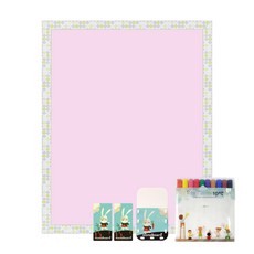 맘스보드 캔디 보드 베이직 3종 클레버 래빗 세트, 캔디그린 + 핑크, 1개