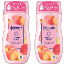Johnson's 嬌生 美體乳液 蜜桃水感, 200ml, 2瓶