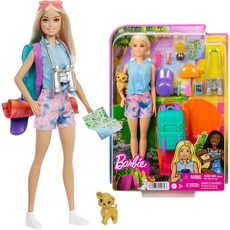 Barbie 露營造型芭比娃娃組, 隨機發貨